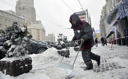 Улицы Москвы после снегопада и ледяного дождя приведены в порядок Улицы Москвы после снегопада и ледяного дождя приведены в порядок