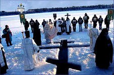 Крещение в России пройдет при морозе на Кавказе и потеплении в Магадане Крещение в России пройдет при морозе на Кавказе и потеплении в Магадане