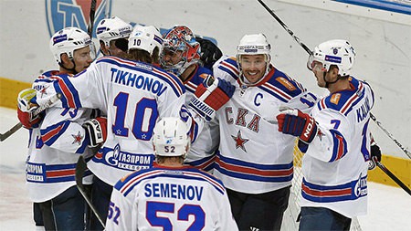 СКА стал победителем чемпионата КХЛ СКА стал победителем чемпионата КХЛ