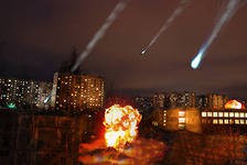 Ущерб от падения метеорита в Челябинской области пока оценивается в 400 млн руб Ущерб от падения метеорита в Челябинской области пока оценивается в 400 млн руб