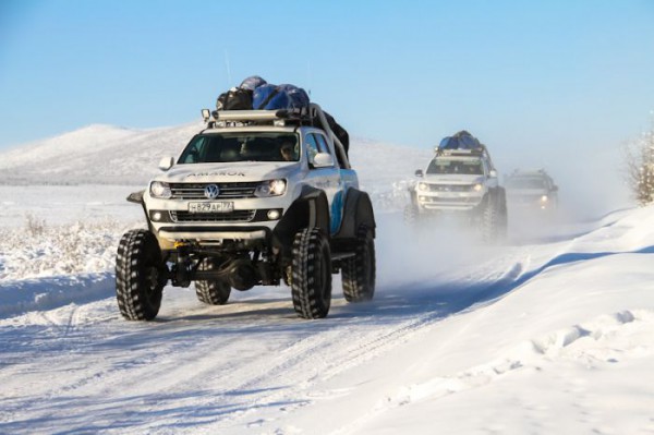 Полярная автоэкспедиция "Амарок" добралась до Анадыря Полярная автоэкспедиция "Амарок" добралась до Анадыря