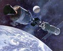 Корабль "Союз ТМА-06М" отстыковался от модуля "Рассвет" Корабль "Союз ТМА-06М" отстыковался от модуля "Рассвет"