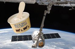 За шесть часов на МКС можно привезти мороженое За шесть часов на МКС можно привезти мороженое