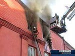 Синтетическая продукция горит на складе в административном здании на востоке Москвы Синтетическая продукция горит на складе в административном здании на востоке Москвы