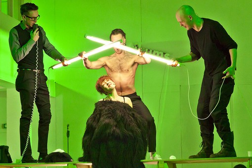 В «Гоголь-центре» состоялся премьерный показ «Войцека» Кирилла Серебренникова В «Гоголь-центре» состоялся премьерный показ «Войцека» Кирилла Серебренникова
