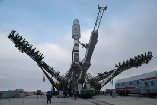 Ракета "Союз", стартовавшая с космодрома Плесецк, вывела на орбиту военный спутник Ракета "Союз", стартовавшая с космодрома Плесецк, вывела на орбиту военный спутник