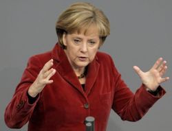 А. Меркель отказалась от переговоров с В. Путиным