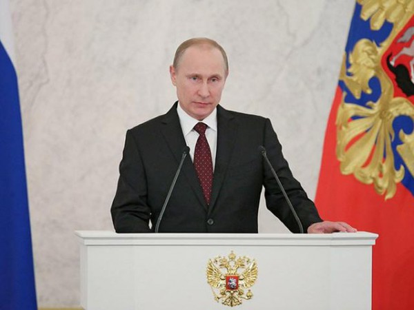Путин сегодня выступит с посланием к Федеральному собранию