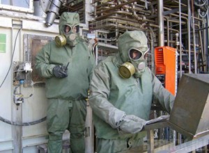 Брянский завод по утилизации химоружия провел дезинфекцию после аварии Брянский завод по утилизации химоружия провел дезинфекцию после аварии