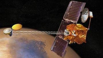 Зонд "Марс-Одиссей" выведен в безопасный режим из-за проблем с системой ориентации Зонд "Марс-Одиссей" выведен в безопасный режим из-за проблем с системой ориентации