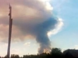 Открытого огня на месте загоревшегося артсклада в Оренбургской области нет Открытого огня на месте загоревшегося артсклада в Оренбургской области нет