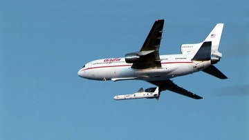 Ракета Pegasus с телескопом NuSTAR успешно запущена с воздушного старта над Тихим океаном Ракета Pegasus с телескопом NuSTAR успешно запущена с воздушного старта над Тихим океаном