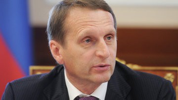 Нарышкин объявил о вступлении в «Единую Россию» Нарышкин объявил о вступлении в «Единую Россию»